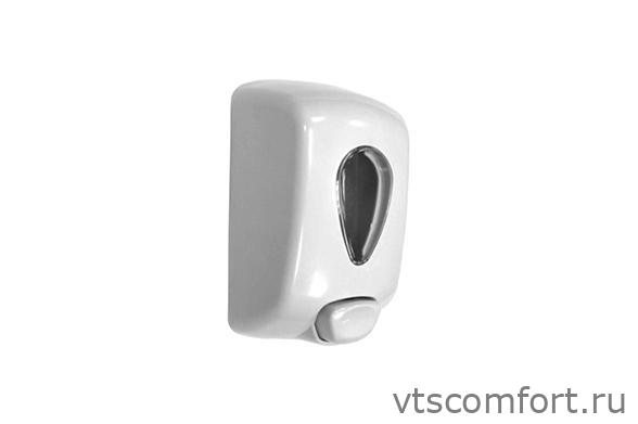 Фото Дозатор для жидкого мыла NOFER Classic 03036.W 1000 мл пластик белый Изображение Дозатор для жидкого мыла NOFER Classic 03036.W 1000 мл пластик белый