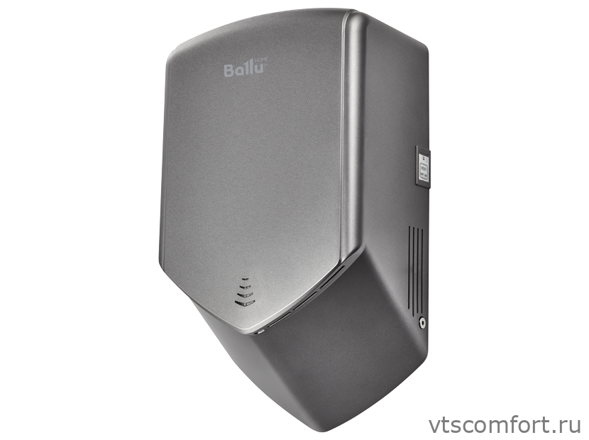Фото Ballu BAHD-1250 Сушилка для рук высокоскоростная матовая Изображение Ballu BAHD-1250 Сушилка для рук высокоскоростная матовая