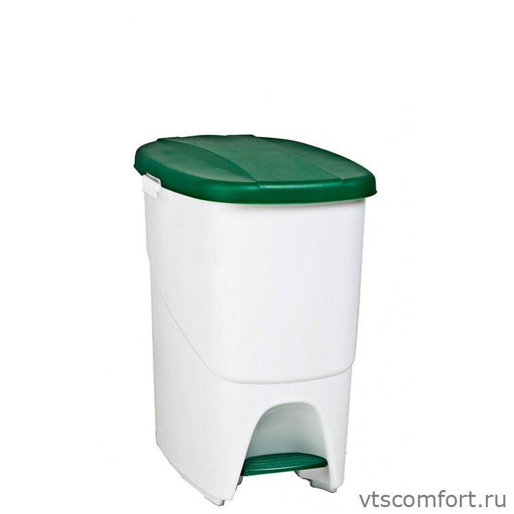 Фото Мусорный бак Denox для раздельного сбора отходов 2 секции с педалью и крышкой 25 л. арт.241766 Изображение Мусорный бак Denox для раздельного сбора отходов 2 секции с педалью и крышкой 25 л. арт.241766