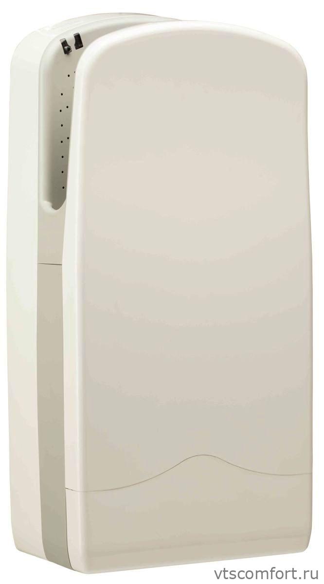 Фото Сушилка для рук NOFER V-JET 01303W пластик белая высокоскоростная Изображение Сушилка для рук NOFER V-JET 01303W пластик белая высокоскоростная