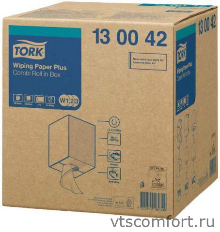 Фото TORK 130042 протирочная бумага система W1/W2/W3 2 слоя, 225м х 25,8см, 1 рул./уп. Изображение TORK 130042 протирочная бумага система W1/W2/W3 2 слоя, 225м х 25,8см, 1 рул./уп.