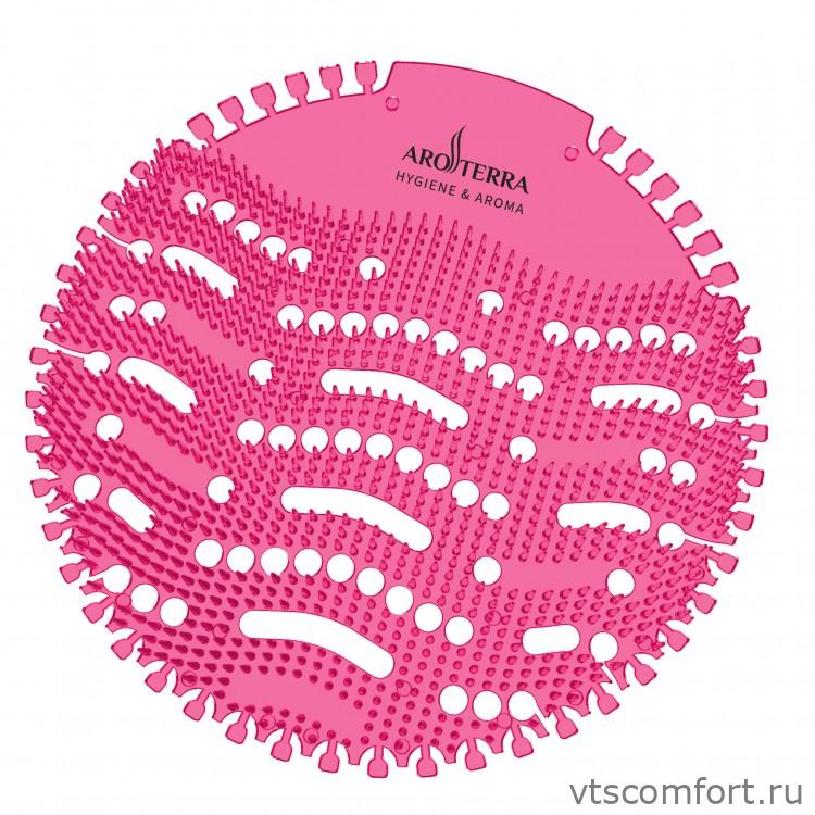 Фото Сетка (экран) для писсуаров Aroterra Wave 2 пряное яблоко Изображение Сетка (экран) для писсуаров Aroterra Wave 2 пряное яблоко