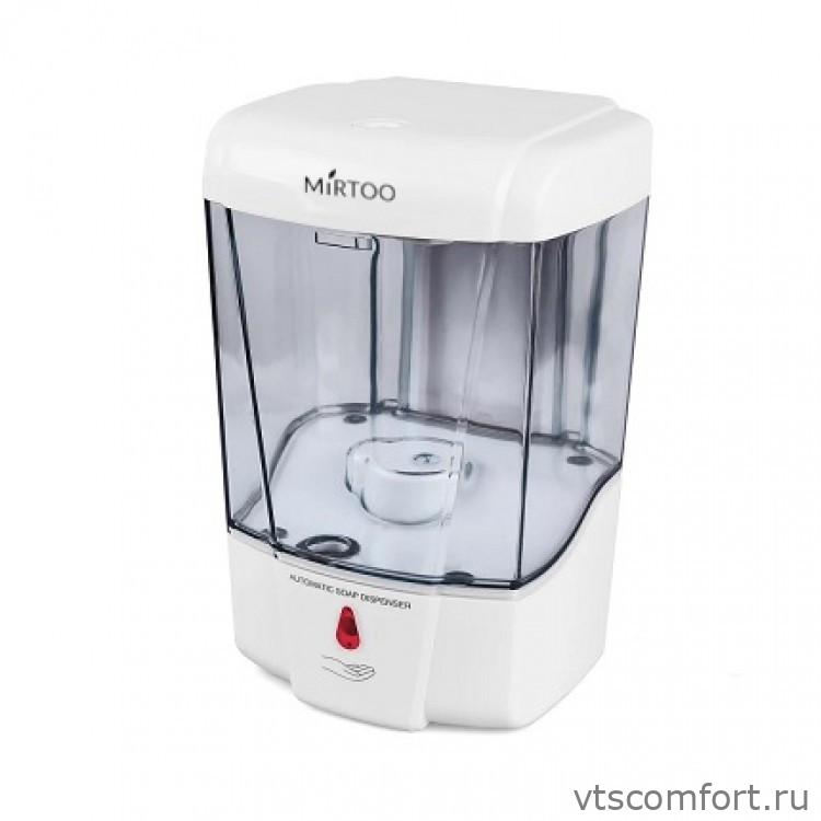Фото MIRTOO LT0890 Сенсорный дозатор для антисептика и жидкого мыла настенный струйный (капельный) 700 мл Изображение MIRTOO LT0890 Сенсорный дозатор для антисептика и жидкого мыла настенный струйный (капельный) 700 мл