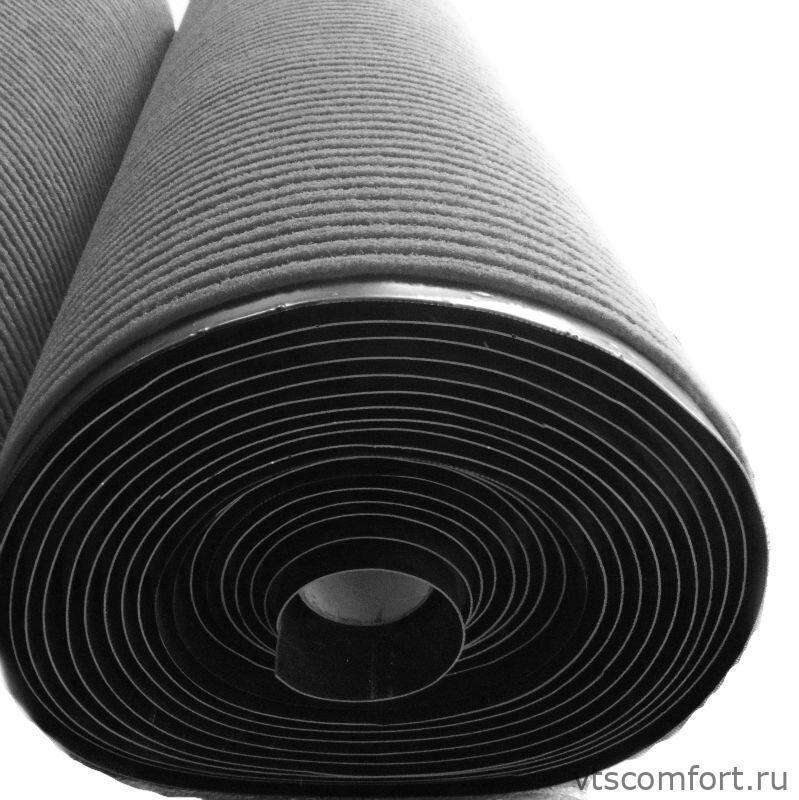 Фото Коврик влаговпитывающий 1,2х15 м серый на ПВХ основе Изображение Коврик влаговпитывающий 1,2х15 м серый на ПВХ основе