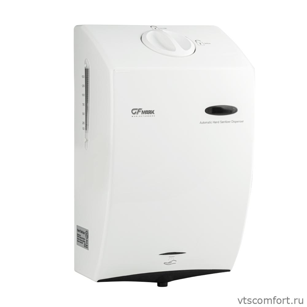 Фото GFmark 6341 Дозатор сенсорный для дезинфекции рук пластиковый 1500 мл Изображение GFmark 6341 Дозатор сенсорный для дезинфекции рук пластиковый 1500 мл