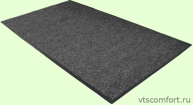 Фото Коврик влаговпитывающий 80х120 см серый на ПВХ основе Изображение Коврик влаговпитывающий 80х120 см серый на ПВХ основе