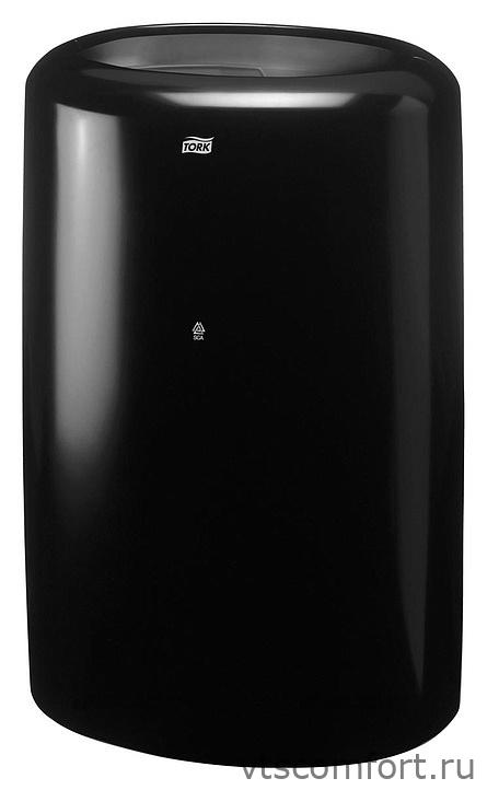Фото Корзина для мусора 5 л пластик TORK 564008 черная система B3 Изображение Корзина для мусора 5 л пластик TORK 564008 черная система B3