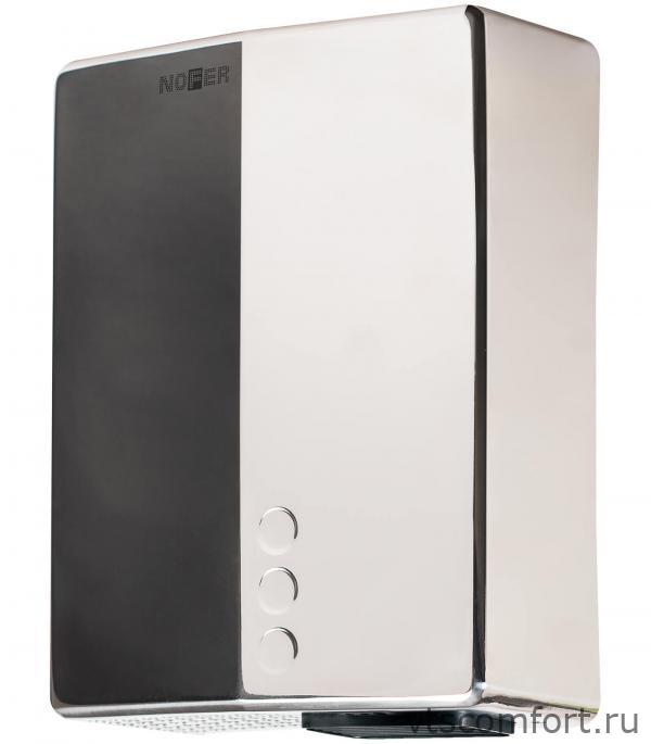 Фото Сушилка для рук NOFER BIG FLOW EVO 01481.B сталь глянцевая автоматическая Изображение Сушилка для рук NOFER BIG FLOW EVO 01481.B сталь глянцевая автоматическая