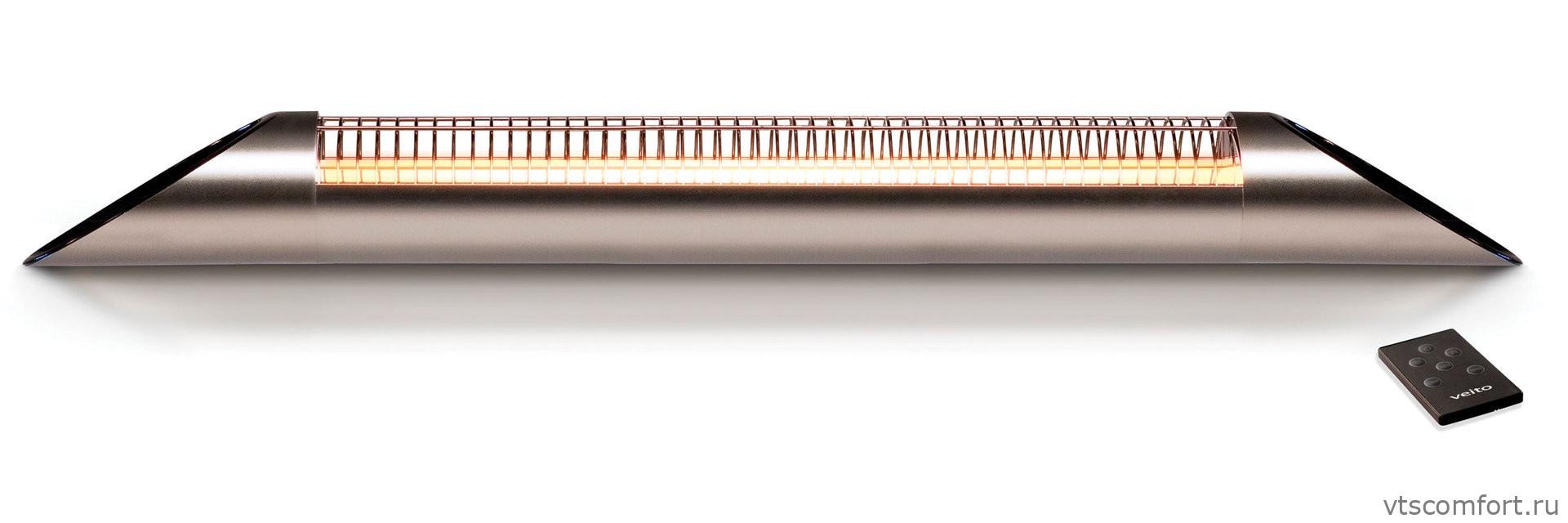Фото Настенный инфракрасный обогреватель Veito Blade S silver Изображение Настенный инфракрасный обогреватель Veito Blade S silver