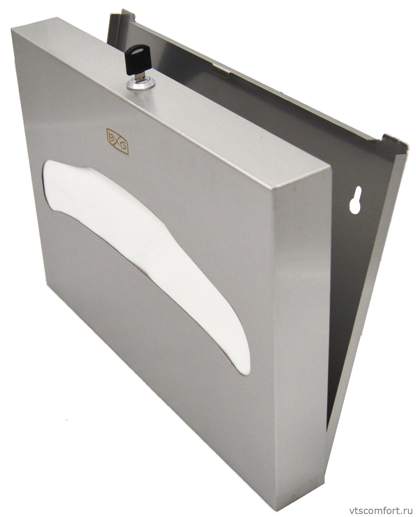 Фото Диспенсер для одноразовых покрытий на унитаз BXG CDA-9009 1/2 сложения Изображение Диспенсер для одноразовых покрытий на унитаз BXG CDA-9009 1/2 сложения