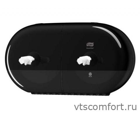 Фото TORK SmartOne® 682008 диспенсер для рулонной туалетной бумаги система T9 двойной Изображение TORK SmartOne® 682008 диспенсер для рулонной туалетной бумаги система T9 двойной