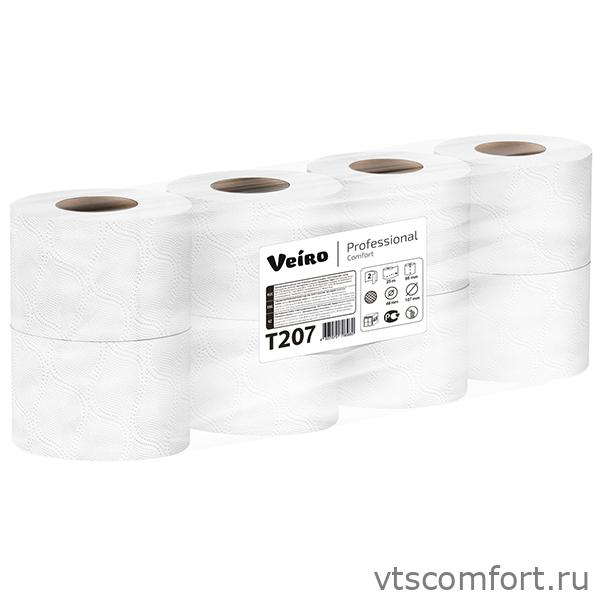 Фото Туалетная бумага Veiro Professional Comfort T207 48 рулонов по 25 метров/уп Изображение Туалетная бумага Veiro Professional Comfort T207 48 рулонов по 25 метров/уп