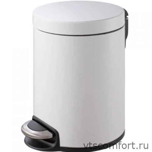 Фото Ведро для мусора с педалью 30 литров Binele WP30LW сталь белая Изображение Ведро для мусора с педалью 30 литров Binele WP30LW сталь белая