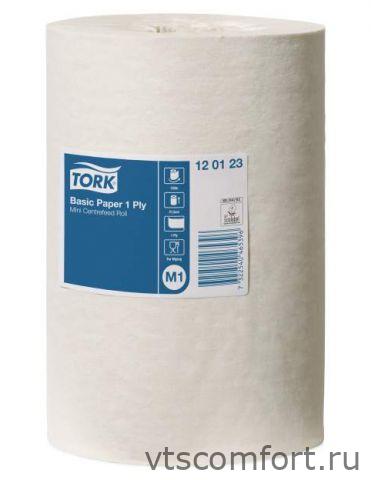 Фото TORK 120123 протирочная бумага система M1 в рулоне 1 сл., 120 метров 1уп/11 рулонов Изображение TORK 120123 протирочная бумага система M1 в рулоне 1 сл., 120 метров 1уп/11 рулонов