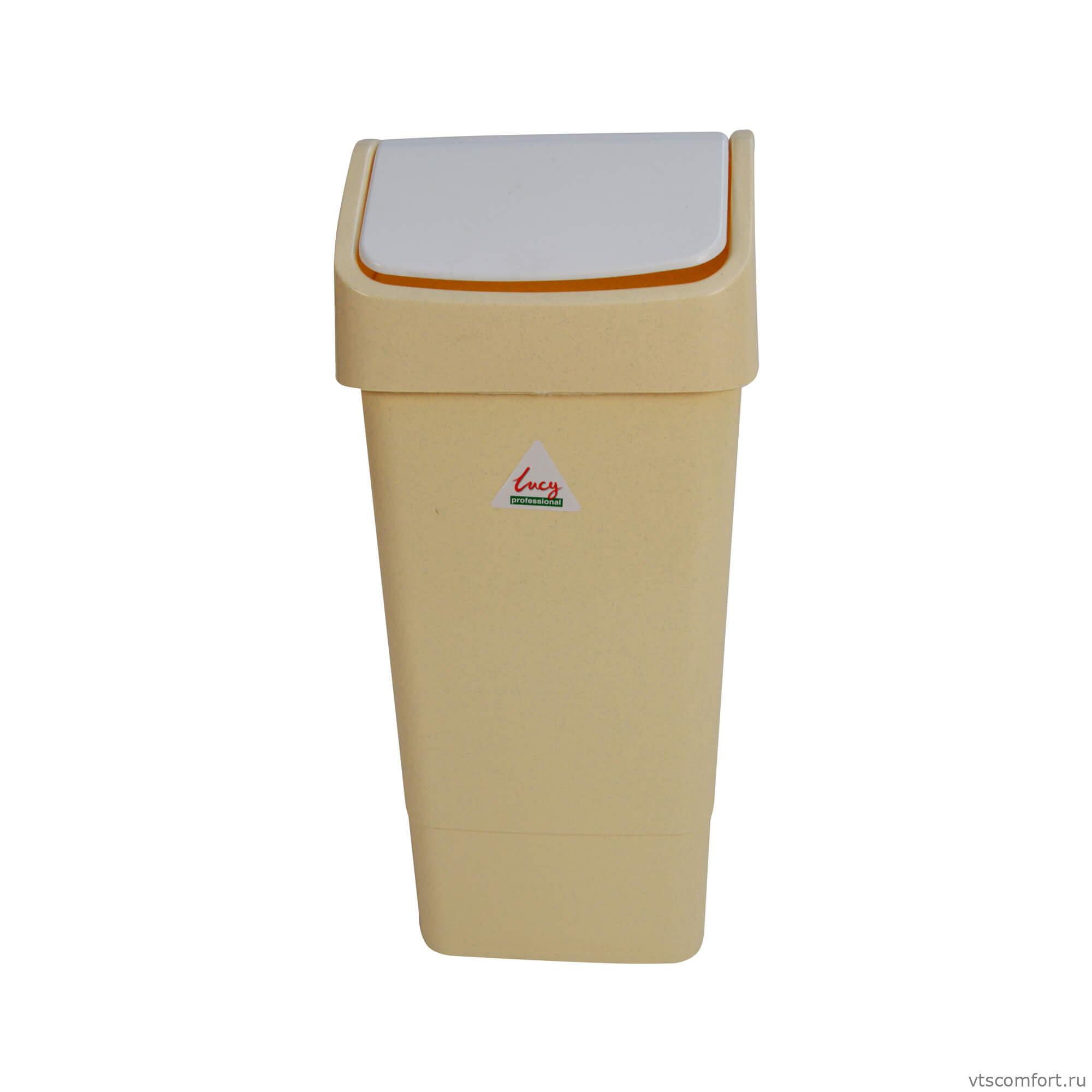 Фото Бак для мусора Sir L3003213 50 литров бежевый из полипропилена Изображение Бак для мусора Sir L3003213 50 литров бежевый из полипропилена