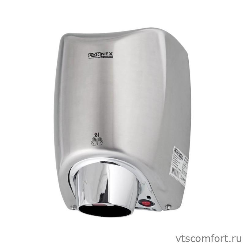 Фото Сушилка для рук Connex HD-1200 Brushed ВЫСОКОСКОРОСТНАЯ Изображение Сушилка для рук Connex HD-1200 Brushed ВЫСОКОСКОРОСТНАЯ