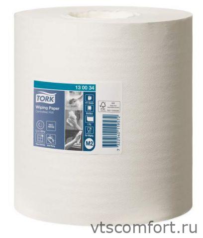 Фото TORK 130034 протирочная бумага система M2 в рулоне 1 сл., 165 метров 1уп/6 рулонов Изображение TORK 130034 протирочная бумага система M2 в рулоне 1 сл., 165 метров 1уп/6 рулонов