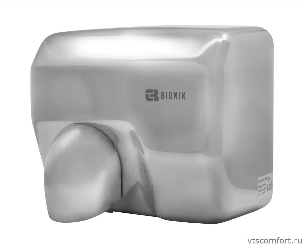 Фото Bionik BK4011 сушилка для рук нержавеющая сталь матовая Изображение Bionik BK4011 сушилка для рук нержавеющая сталь матовая