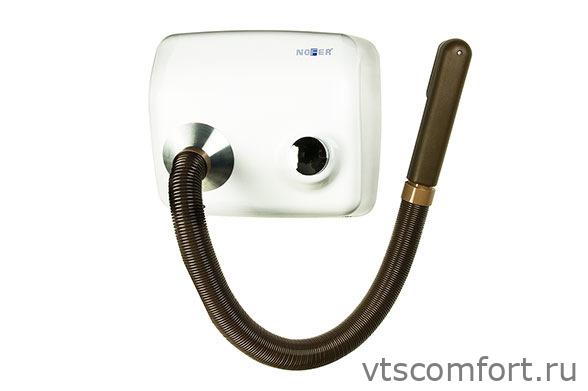 Фото NOFER Mango 02100.W Фен для волос настенный белый Изображение NOFER Mango 02100.W Фен для волос настенный белый