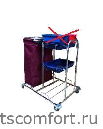 Фото Уборочная тележка для фудкора Metal Clean Габриэла Эконом Изображение Уборочная тележка для фудкора Metal Clean Габриэла Эконом