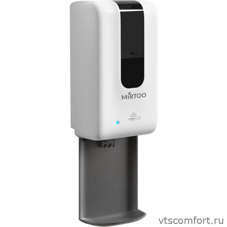 Фото Дозатор для антисептика сенсорный Mirtoo 2252N 1200мл белый с каплесборником Изображение Дозатор для антисептика сенсорный Mirtoo 2252N 1200мл белый с каплесборником