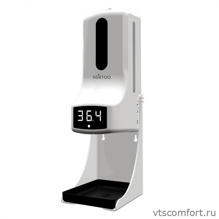 Фото MIRTOO K9 Pro дозатор для антисептика 1000 мл с измерением температуры Изображение MIRTOO K9 Pro дозатор для антисептика 1000 мл с измерением температуры