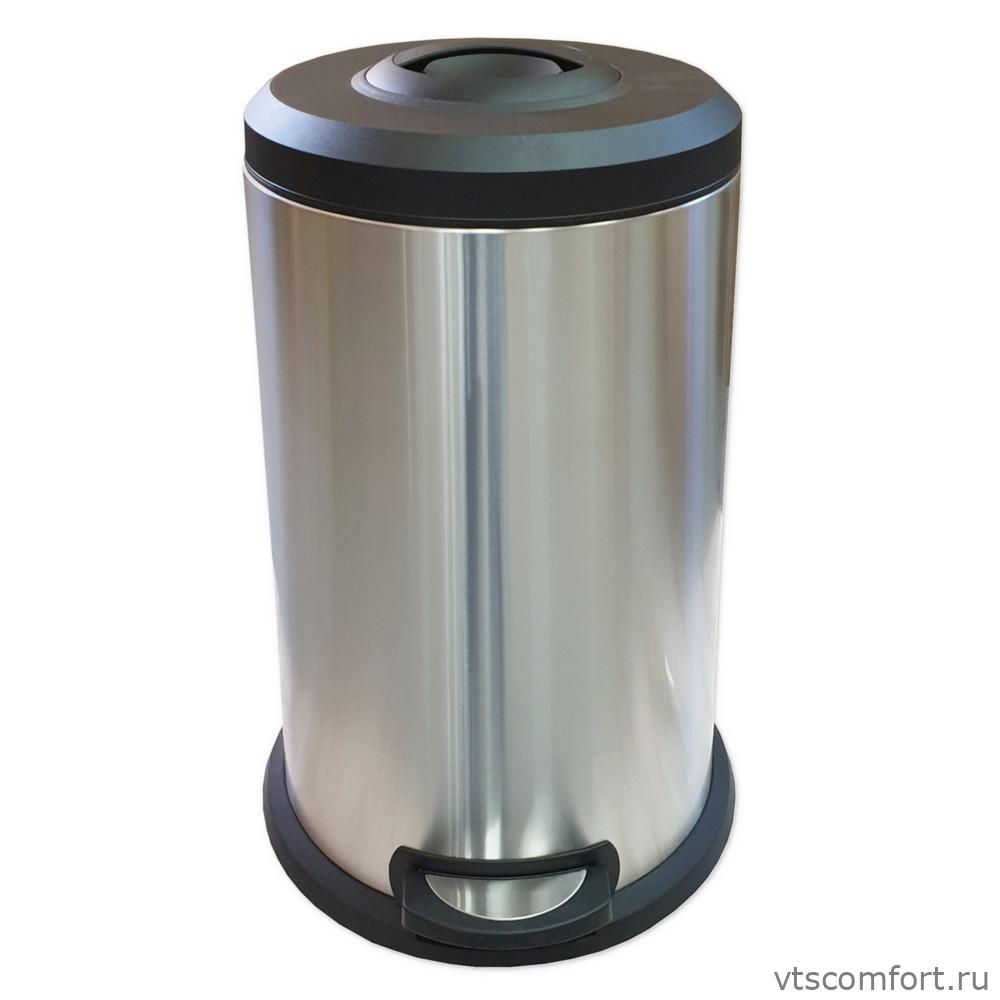 Фото САНАКС 10117 Ведро для круглое с педалью 40 литров с утрамбовочным механизмом Изображение САНАКС 10117 Ведро для круглое с педалью 40 литров с утрамбовочным механизмом