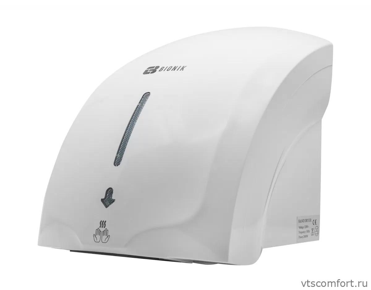 Фото Bionik BK4007 2000 Вт сушилка для рук белая пластиковая Изображение Bionik BK4007 2000 Вт сушилка для рук белая пластиковая
