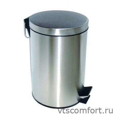 Фото Ksitex GB-20L(M) урна для мусора с педалью матовая 20 литров Изображение Ksitex GB-20L(M) урна для мусора с педалью матовая 20 литров