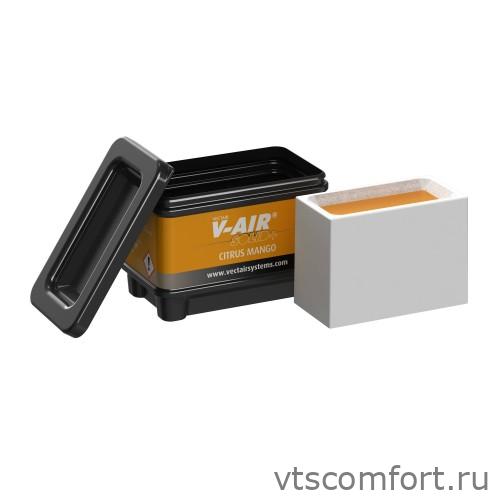 Фото Картридж ароматизатор воздуха V-Air Solid Plus Цитрус-манго Изображение Картридж ароматизатор воздуха V-Air Solid Plus Цитрус-манго