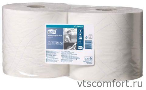 Фото TORK 130041 протирочная бумага система W1/W2 2 слоя, 255м х 23,5см, 2 рул./уп. Изображение TORK 130041 протирочная бумага система W1/W2 2 слоя, 255м х 23,5см, 2 рул./уп.