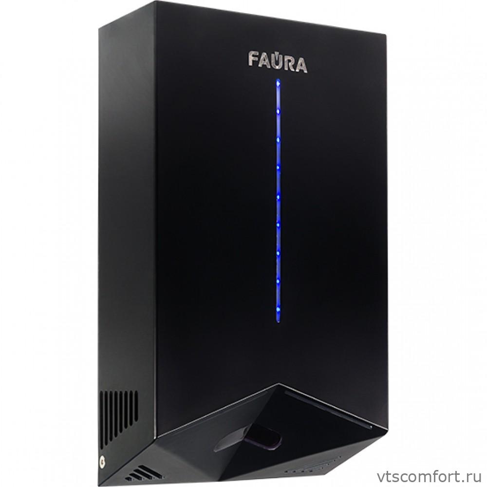 Фото FAURA FHD-1200B Высокоскоростная сушилка для рук черная Изображение FAURA FHD-1200B Высокоскоростная сушилка для рук черная