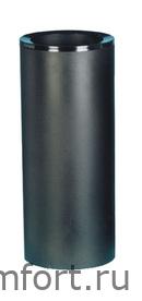 Фото Урна металлическая Титан У300 51 литр черная Изображение Урна металлическая Титан У300 51 литр черная