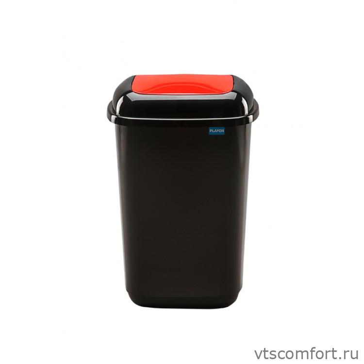 Фото Plafor Quatro bin Бак черный с красной плавающей крышкой 45 литров арт. 659-03 Изображение Plafor Quatro bin Бак черный с красной плавающей крышкой 45 литров арт. 659-03