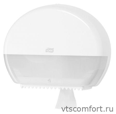 Фото TORK 555000 диспенсер для туалетной бумаги система T2 Изображение TORK 555000 диспенсер для туалетной бумаги система T2