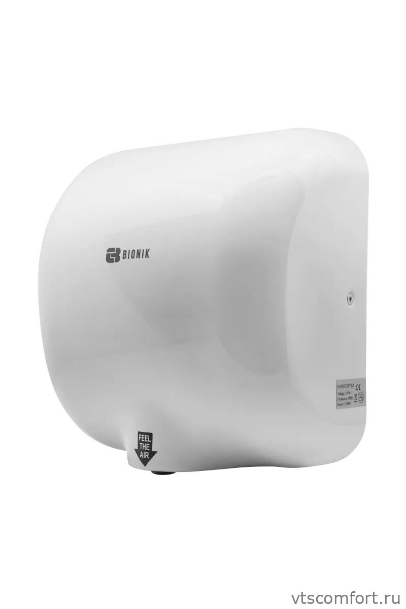 Фото Bionik BK4013W высокоскоростная сушилка для рук нержавеющая сталь белая Изображение Bionik BK4013W высокоскоростная сушилка для рук нержавеющая сталь белая