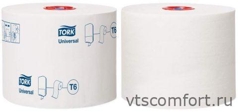 Фото TORK 127540 туалетная бумага система Т6 135м, 1сл.,27шт/кор. Изображение TORK 127540 туалетная бумага система Т6 135м, 1сл.,27шт/кор.