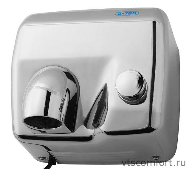 Фото Автоматическая сушилка для рук G-teq 8844 MС с кнопкой Изображение Автоматическая сушилка для рук G-teq 8844 MС с кнопкой