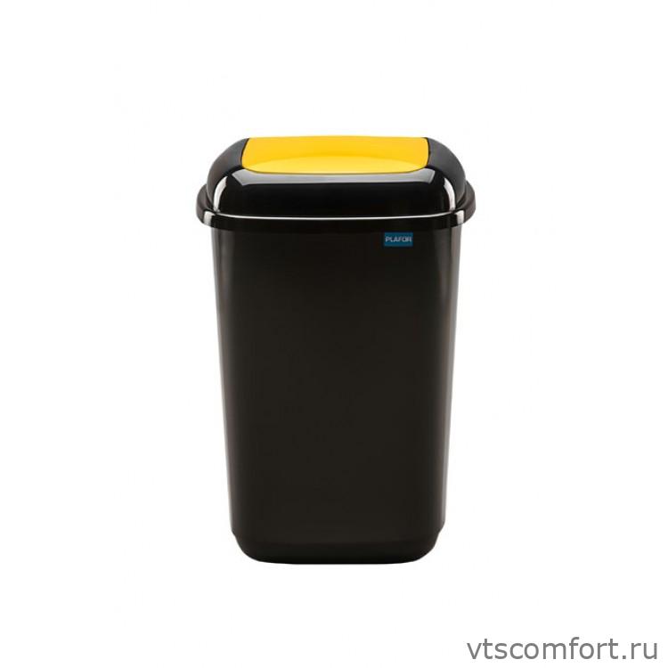 Фото Plafor Quatro bin Бак черный с желтой плавающей крышкой 28 литров арт. 658-00 Изображение Plafor Quatro bin Бак черный с желтой плавающей крышкой 28 литров арт. 658-00