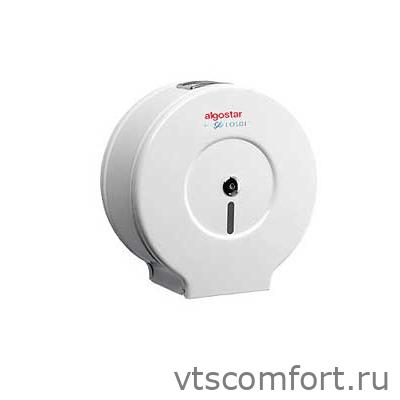 Фото Диспенсер для туалетной бумаги Algostar CP0203 белый Изображение Диспенсер для туалетной бумаги Algostar CP0203 белый