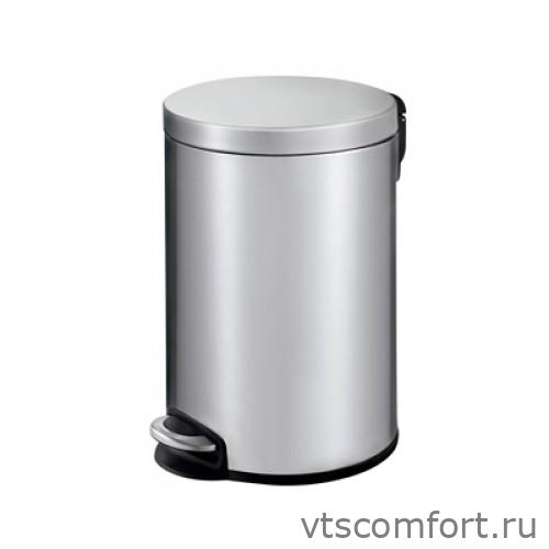 Фото Ведро для мусора с педалью 12 литров Binele WP12LM матовая сталь Изображение Ведро для мусора с педалью 12 литров Binele WP12LM матовая сталь