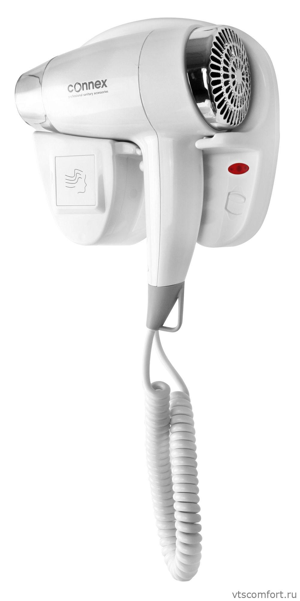 Фото Фен настенный CONNEX WT-1400W1 KLASSISCH Изображение Фен настенный CONNEX WT-1400W1 KLASSISCH