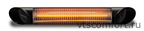 Фото Настенный инфракрасный обогреватель Veito Blade S black Изображение Настенный инфракрасный обогреватель Veito Blade S black