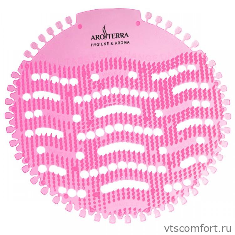 Фото Сетка (экран) для писсуаров Aroterra Wave 2 огурец дыня Изображение Сетка (экран) для писсуаров Aroterra Wave 2 огурец дыня