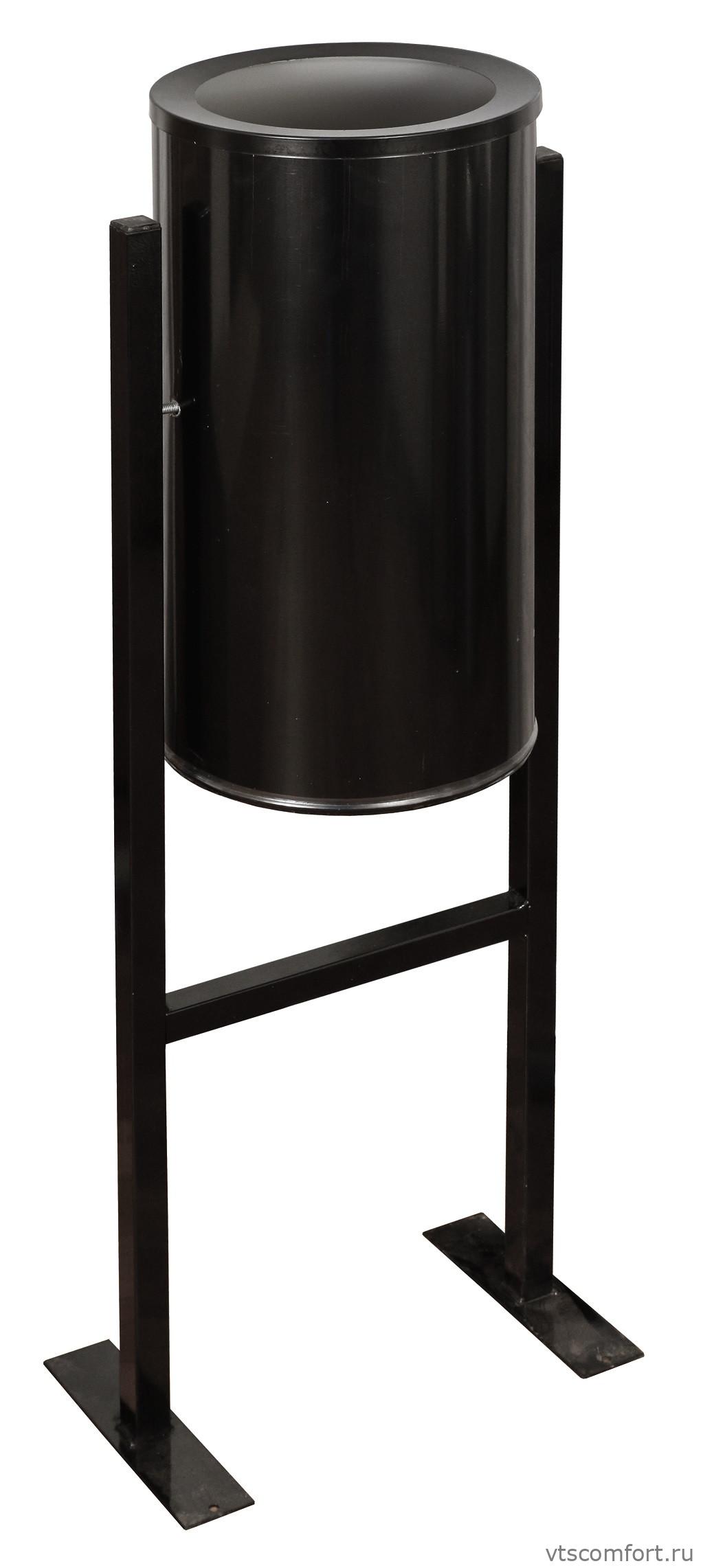 Фото Уличная металлическая урна Титан УК-2 25 литров Изображение Уличная металлическая урна Титан УК-2 25 литров