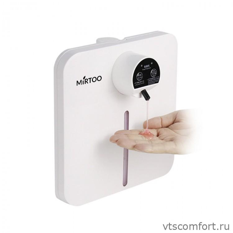 Фото MIRTOO ZY22 белый дозатор для антисептика 1300 мл сенсорный Изображение MIRTOO ZY22 белый дозатор для антисептика 1300 мл сенсорный