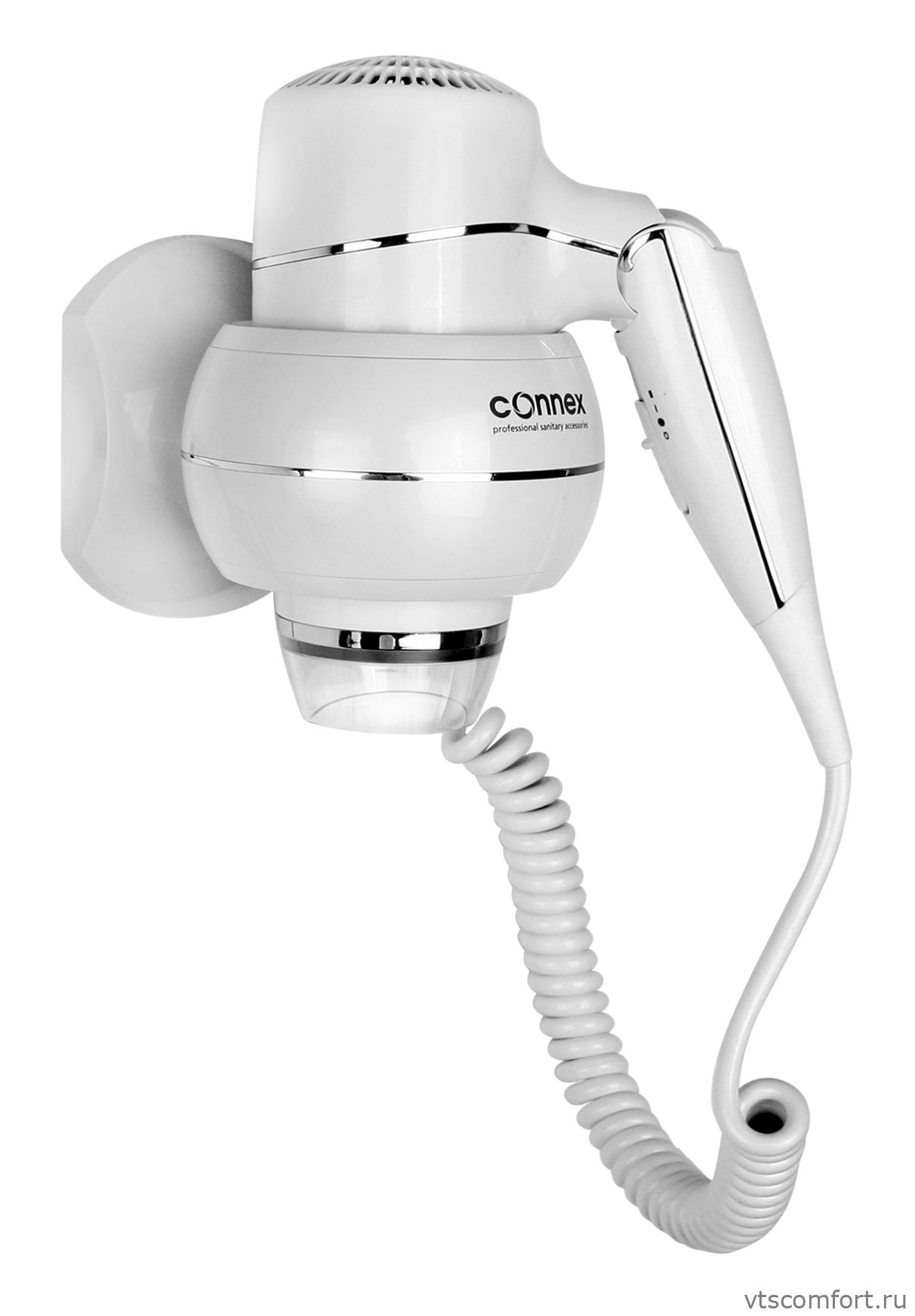 Фото Фен настенный CHROME LINIE CONNEX WT-2000W3 Изображение Фен настенный CHROME LINIE CONNEX WT-2000W3