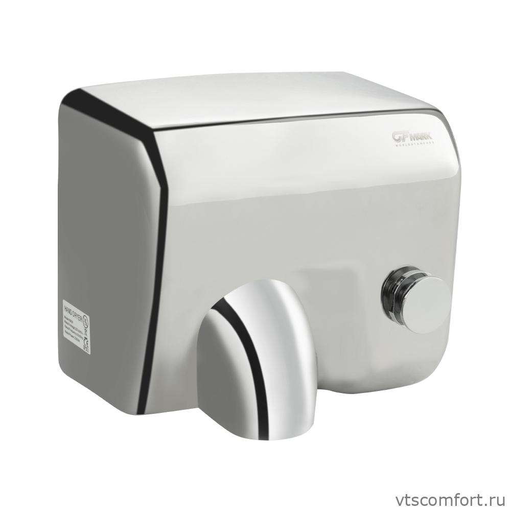 Фото GFmark 6956 сушилка для рук 2300W матовая нержавейка Изображение GFmark 6956 сушилка для рук 2300W матовая нержавейка