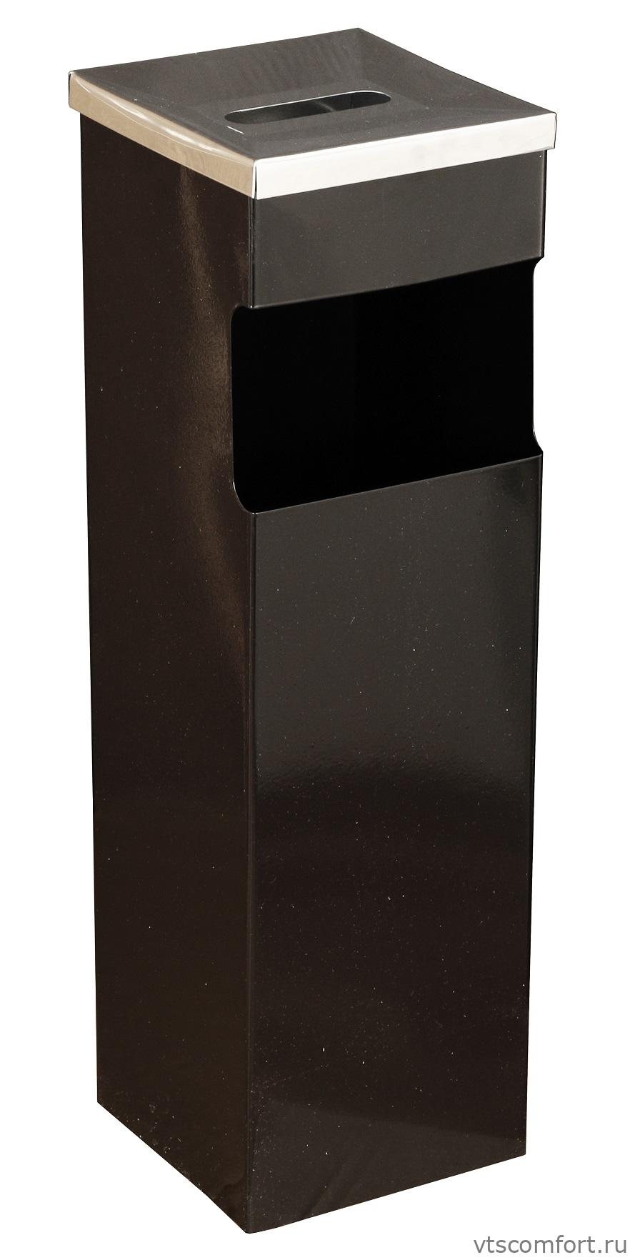 Фото Урна с пепельницей Титан К180H 19 литров из оцинкованной стали Изображение Урна с пепельницей Титан К180H 19 литров из оцинкованной стали