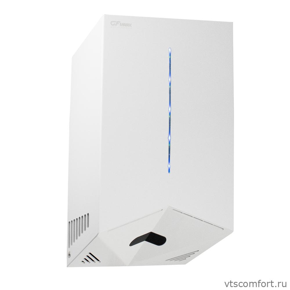 Фото GFmark 6862 высокоскоростная сушилка для рук V-windblade 1200W белая Изображение GFmark 6862 высокоскоростная сушилка для рук V-windblade 1200W белая